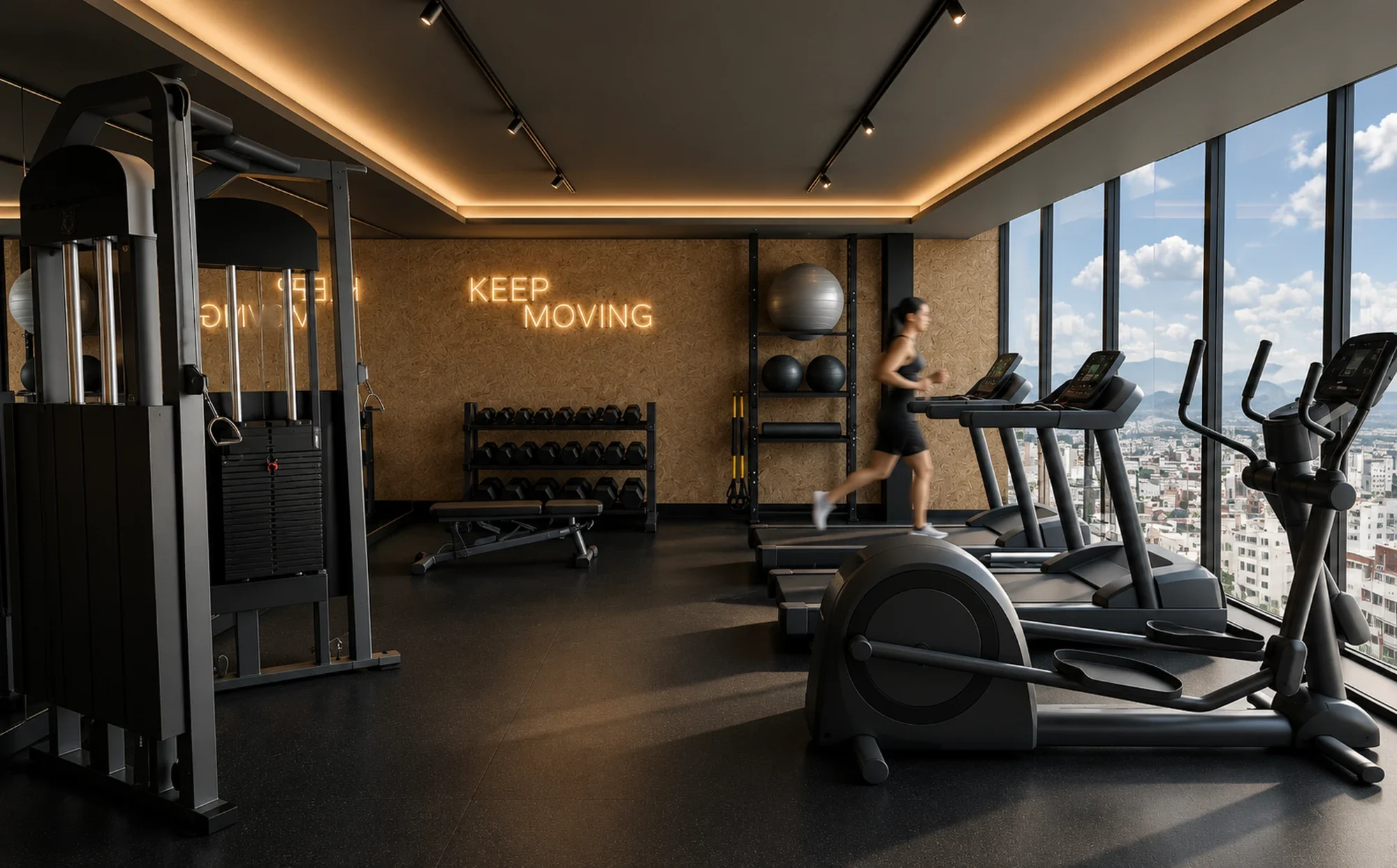 Gimnasio de Nook Alameda, render